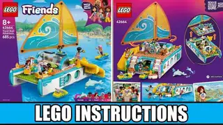LEGO Friends 42664 Travel Boat Adventure building instructions