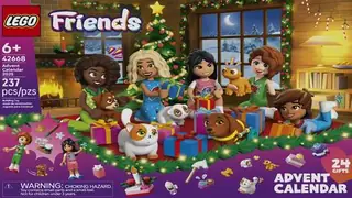 LEGO 42668 LEGO Friends Advent Calendar 2025 building instructions