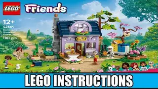 LEGO Friends 42669 Beekeepers' House and Flower Garden building instructions