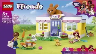 LEGO Friends 42679 Heartlake City Bunny Hotel building instructions