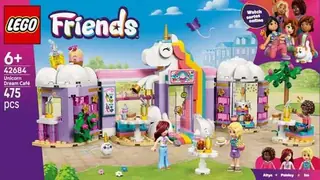 LEGO Friends 42684 Unicorn Dream Café building instructions