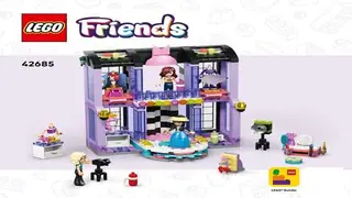 LEGO Friends 42685 Heartlake City Fashion Show building instructions