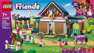 LEGO Friends 42688 Horse Stable and Riding Academy building instructions