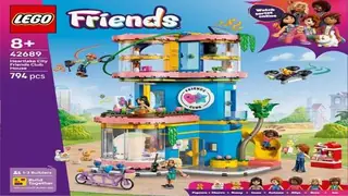 LEGO 42689 Heartlake City Friends Club House building instructions