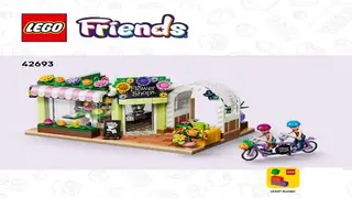 LEGO Friends 42693 Creative Flower Shop building instructions