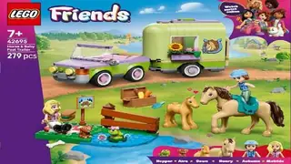 LEGO Friends 42695 Horse & Baby Foal Trailer building instructions