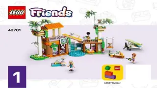 LEGO Friends 42701 Koala Habitat & Care Centre building instructions