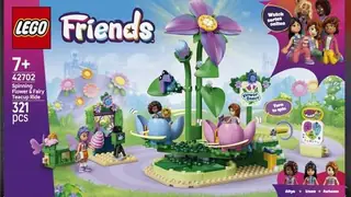 LEGO Friends 42702 Spinning Flower & Fairy Teacup Ride building instructions