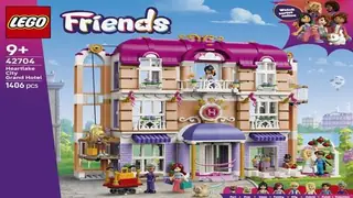 LEGO Friends 42704 Heartlake City Grand Hotel building instructions