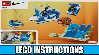 LEGO 43008 Nike Dunk building instructions