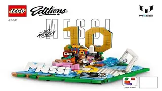 LEGO Editions 43011 Lionel Messi - Football Highlights building instructions