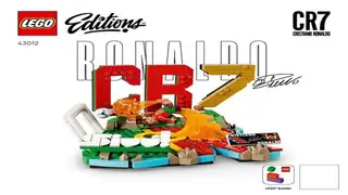 LEGO Editions 43012 Cristiano Ronaldo - Football Highlights building instructions