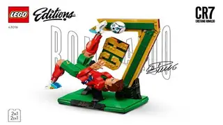 LEGO Editions 43016 Cristiano Ronaldo - Football Legend building instructions