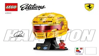 LEGO Editions 43022 Scuderia Ferrari HP Lewis Hamilton Helmet building instructions