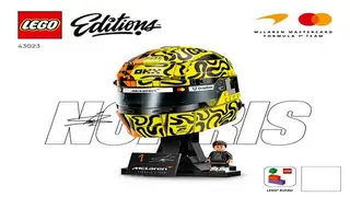 LEGO Editions 43023 McLaren Mastercard F1 Team Lando Norris Helmet building instructions
