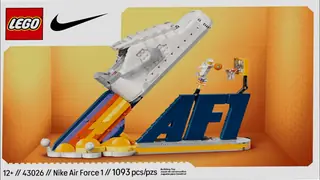 LEGO 43026 Nike Air Force 1 building instructions
