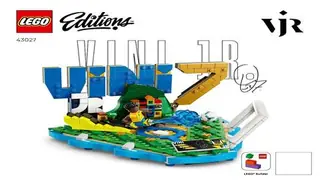 LEGO Editions 43027 Vini Jr. - Football Highlights building instructions