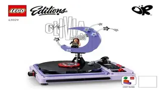 LEGO Editions 43029 Olivia Rodrigo's Concert Moon building instructions