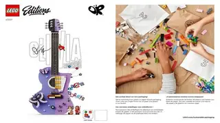 LEGO Editions 43031 Olivia Rodrigo's Dual Guitar building instructions