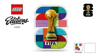 LEGO Editions 43032 FIFA World Cup 2026 Official Emblem building instructions
