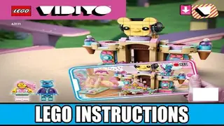 LEGO Vidiyo 43111 Candy Castle Stage building instructions