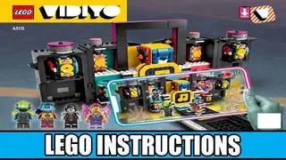 LEGO Vidiyo 43115 The Boombox building instructions