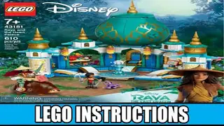 LEGO Disney 43181 Raya and the Heart Palace building instructions