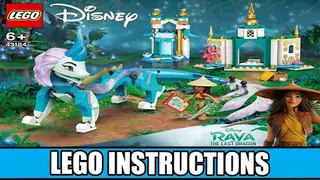LEGO Disney 43184 Raya and Sisu Dragon building instructions