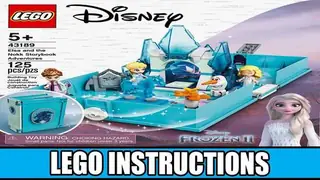LEGO Disney 43189 Elsa and the Nokk Storybook Adventures building instructions