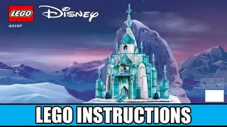 LEGO Disney 43197 The Ice Castle building instructions