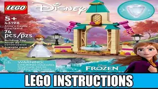 LEGO Disney 43198 Anna's Castle Courtyard building instructions