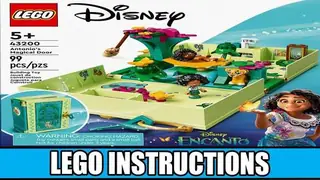 LEGO Disney 43200 Antonio's Magical Door building instructions