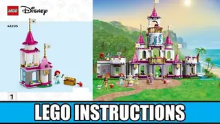 LEGO Disney 43205 Ultimate Adventure Castle building instructions