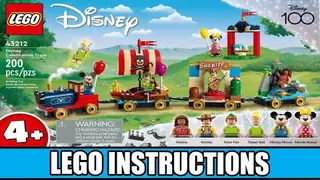 LEGO 43212 Disney Celebration Train building instructions