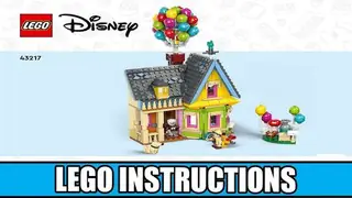 LEGO Disney 43217 'Up' House building instructions