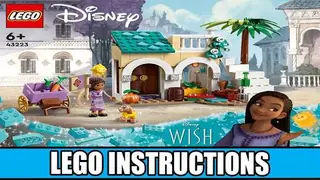 LEGO Disney 43223 Asha in the City of Rosas building instructions
