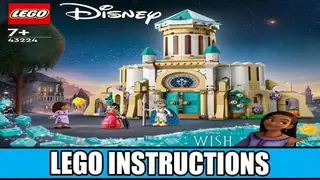 LEGO Disney 43224 King Magnifico's Castle building instructions
