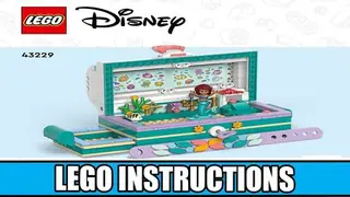 LEGO Disney 43229 Ariel's Treasure Chest building instructions