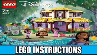 LEGO Disney 43231 Asha's Cottage building instructions
