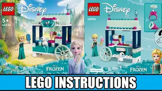 LEGO Disney 43234 Elsa's Frozen Treats building instructions