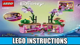 LEGO Disney 43237 Isabela's Flowerpot building instructions