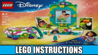 LEGO Disney 43239 Mirabel's Photo Frame and Jewellery Box building instructions