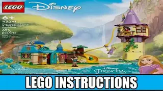 LEGO Disney 43241 Rapunzel's Tower & The Snuggly Duckling building instructions