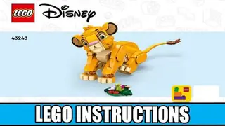 LEGO Disney 43243 Simba the Lion King Cub building instructions
