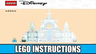LEGO Disney 43244 Elsa's Ice Palace building instructions