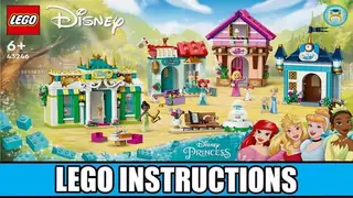 LEGO 43246 Disney Princess Market Adventure building instructions