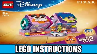 LEGO Disney 43248 Inside Out 2 Mood Cubes building instructions