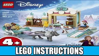 LEGO Disney 43256 Anna's Sleigh Adventure building instructions