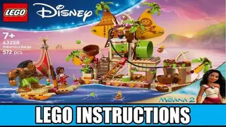 LEGO Disney 43258 Kakamora Barge building instructions