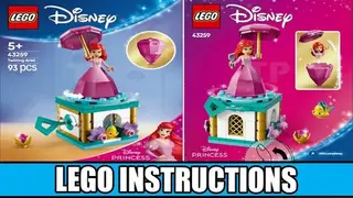 LEGO Disney 43259 Twirling Ariel building instructions